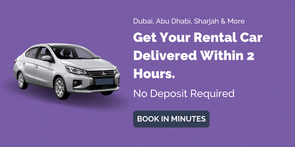 Rent a Car Without Deposit in Dubai Sharjah and Abu Dhabi